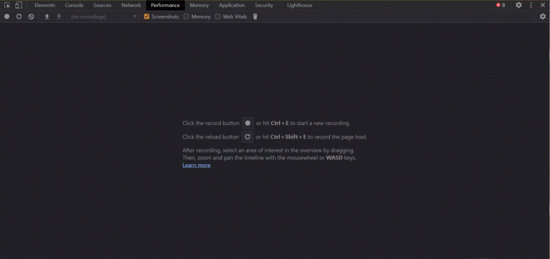 monitoring page performance