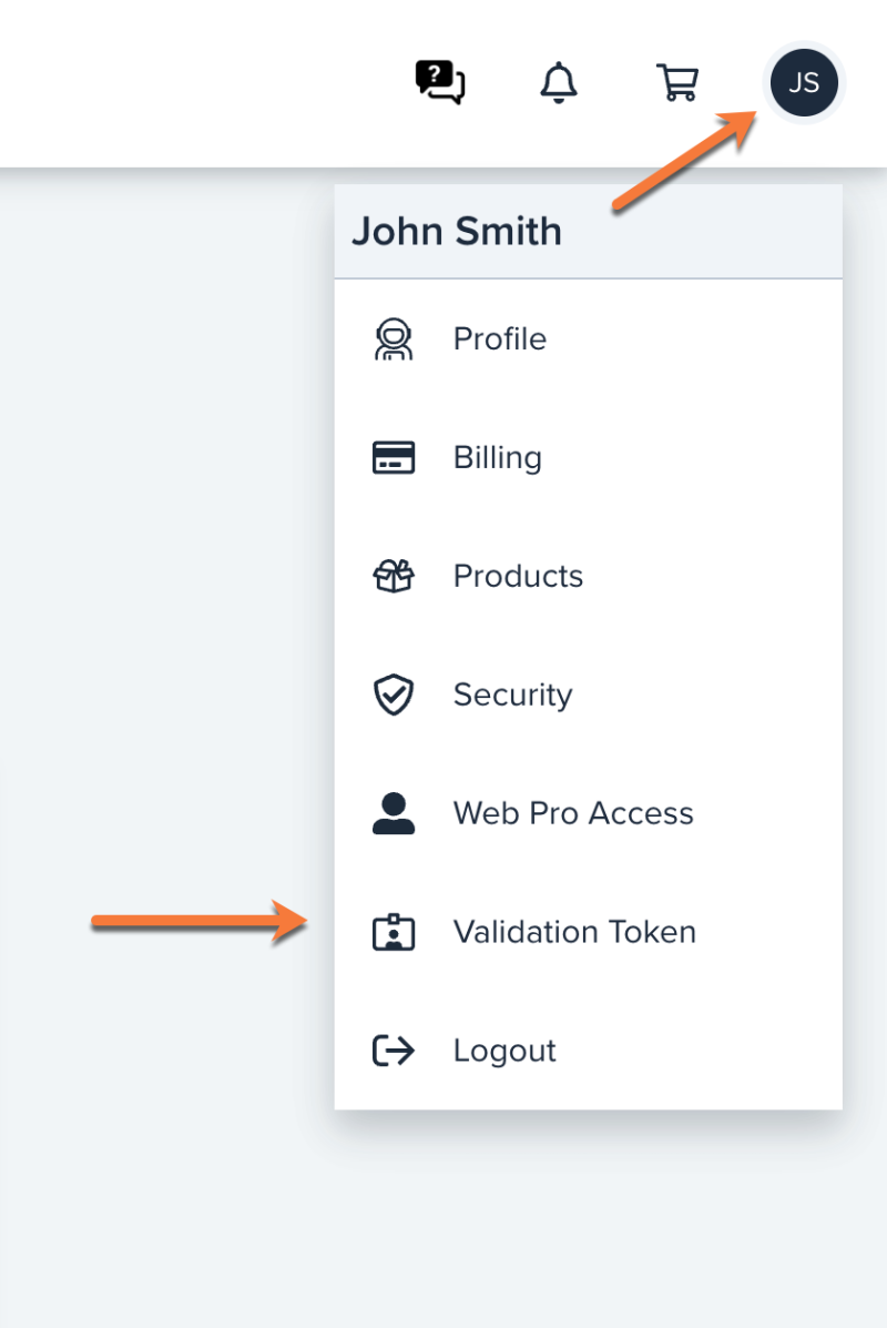 Bluehost Validation Token