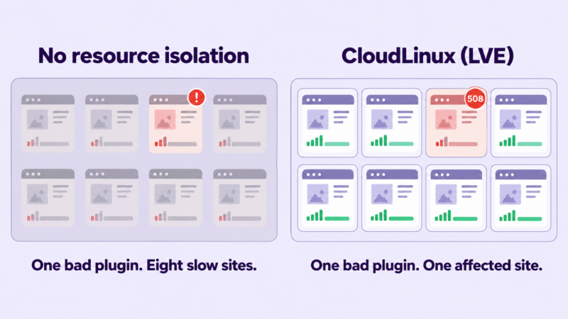 CloudLinux Resource Isolation