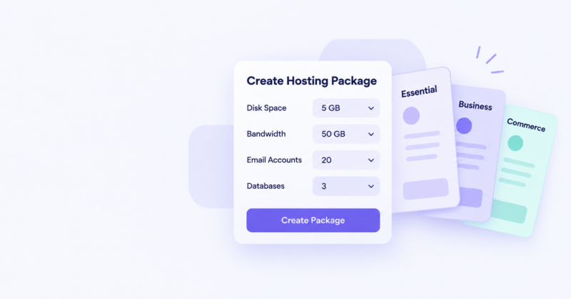 Set up sellable hosting packages in WHM — what to put in every field, the limits packages can't control, and the three settings you can never change.