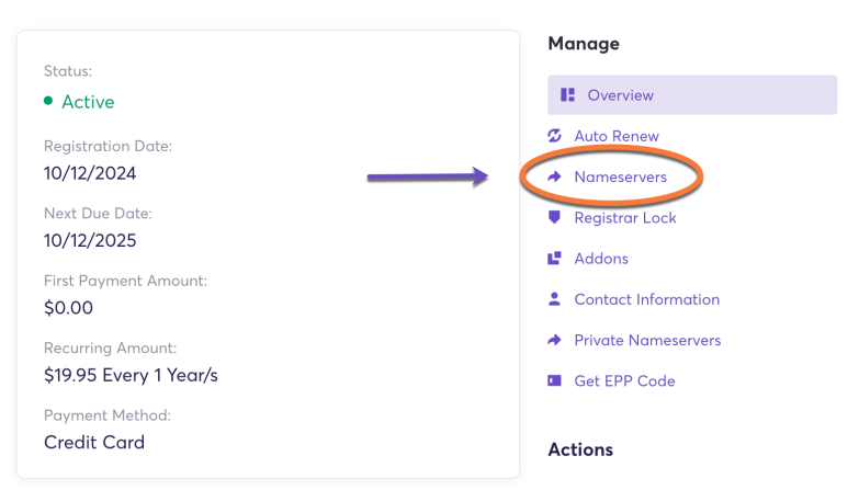 How to Change the Nameservers for Your Domain with ChemiCloud
