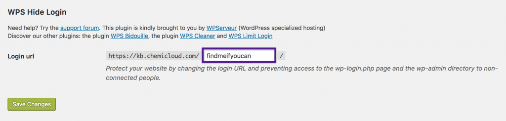 Change WordPress Admin Panel Login URL