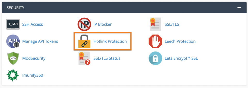 How To Enable HotLink Protection In CPanel And htaccess