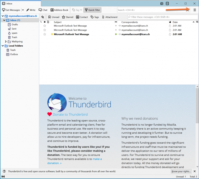 How To Easily Setup A POP3 Email Account In Mozilla Thunderbird In ...