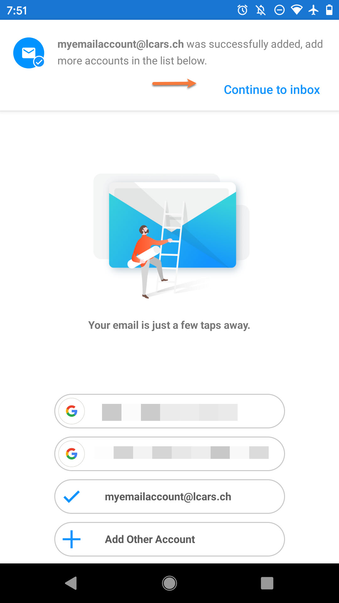 How to Set Up Your Email Account on Edison for Android