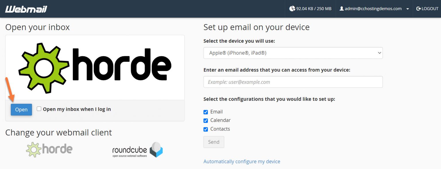 How to Import or Export Contacts in Webmail