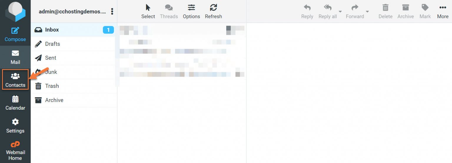 How to Import or Export Contacts in Webmail
