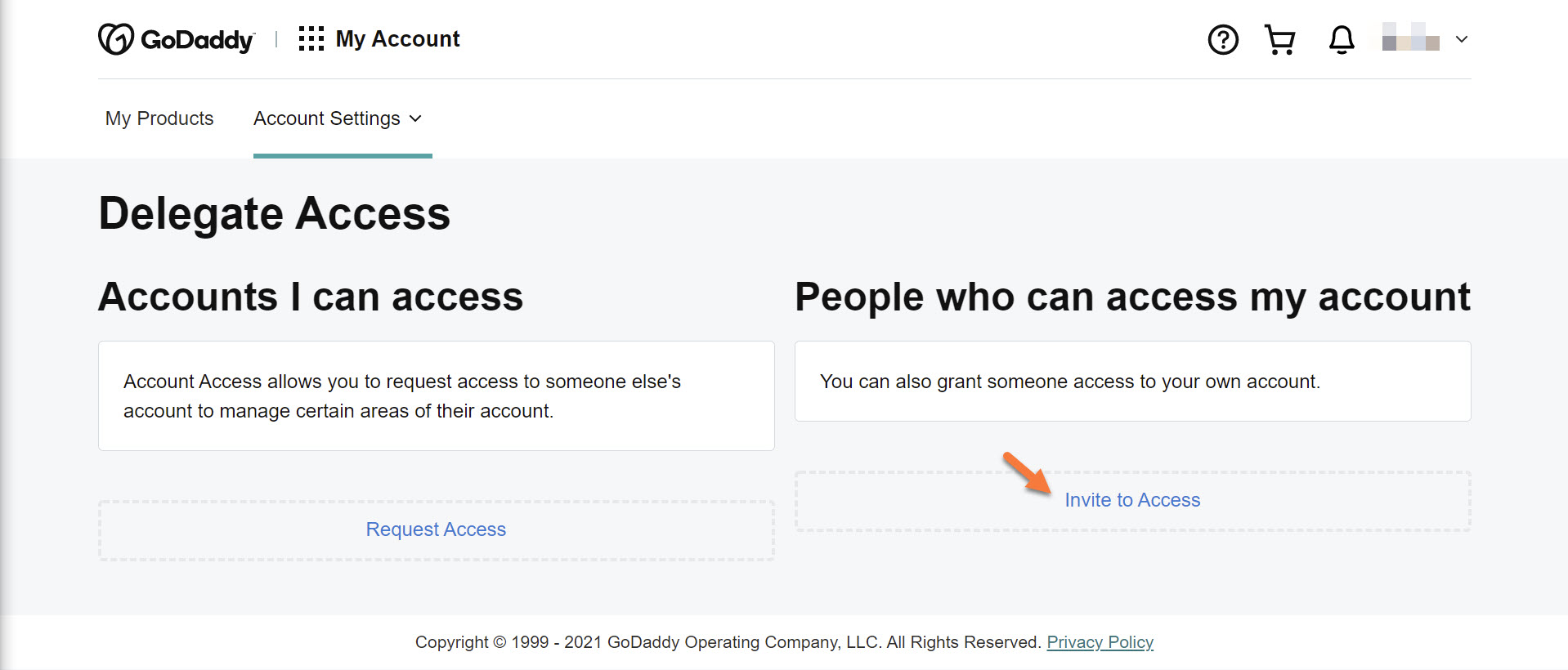 godaddy email access page