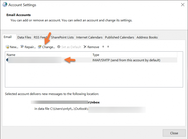 microsoft outlook update of emails