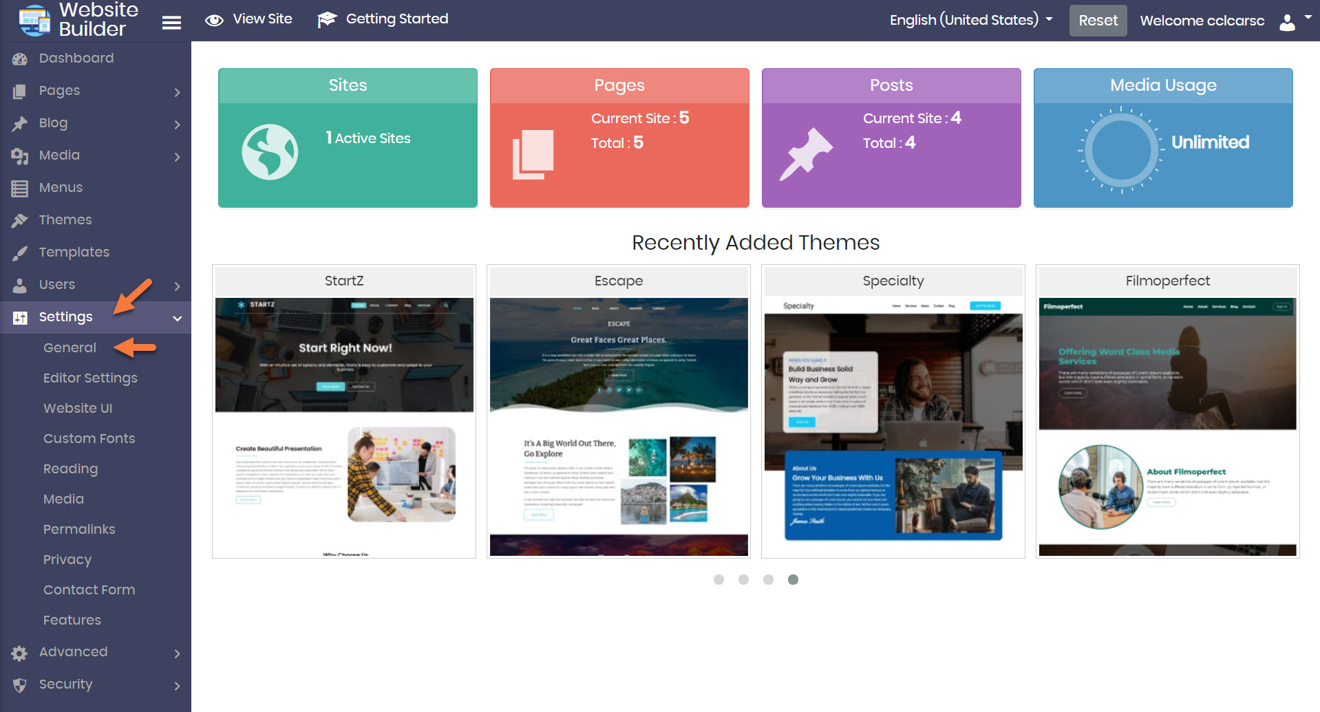 How To Change The Language Of Your Website In The Website Builder How To Change The Language Of Your Website In The Website Builder