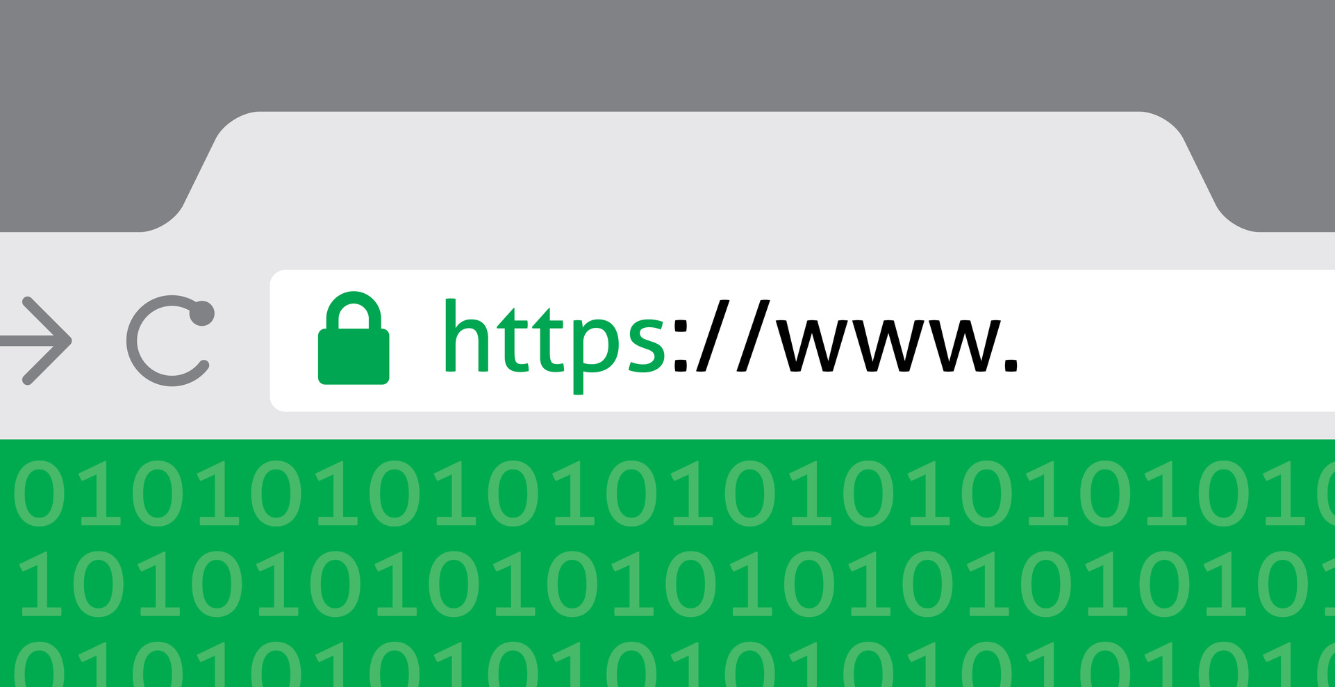 lucchetto verde HTTPS